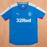2015-2016 Rangers Home Retro Soccer Jersey