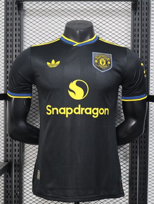 25-26 Man Utd Third Player Version Soccer Jersey