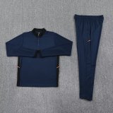 25-26 High Quality Half Pull Tracksuit—Navy blue 藏蓝色