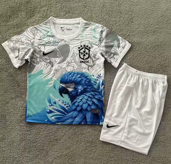 25-26 Brazil Special Edition Kids Soccer Jersey