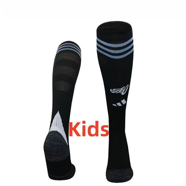 25-26 Aston Villa Away Kids Socks
