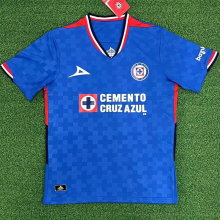 25-26 Cruz Azul Home Fans Soccer Jersey