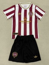 25-26 Nurnberg 125th Anniversary Edition Kids Soccer Jersey背后印广告