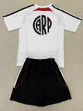 25-26 River Plate White Training Shirts  Adult Suit