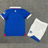 25-26 Rangers Home Kids Soccer Jersey