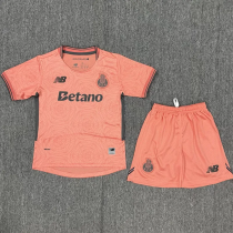 25-26 Porto Away Kids Soccer Jersey