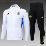 25-26 Man Utd High Quality Kids Jacket Tracksuit