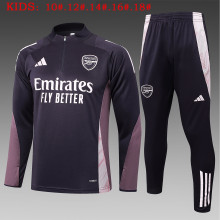 24-25 ARS High Quality Kids Half Pull Tracksuit