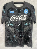 25-26 Napoli Black Grey Training Shirts