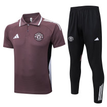 25-26 Man Utd High Quality Polo Tracksuit