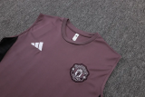 25-26 Man Utd High Quality Tank Top And Shorts Suit