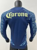 25-26 Club America Away Long Sleeve Player Version Soccer Jersey