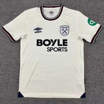 25-26 West Ham Away Fans Soccer Jersey