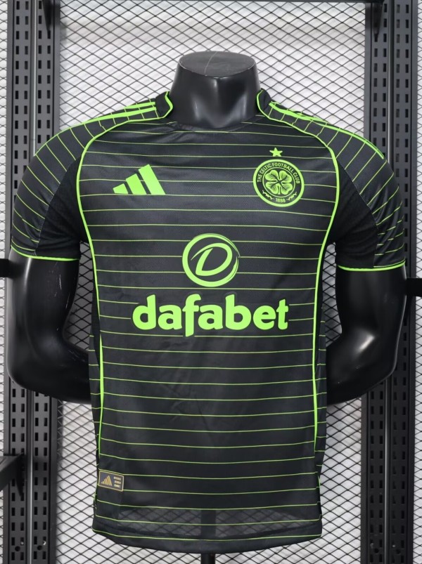 25-26 Celtic Away Player Version Soccer Jersey