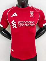 25-26 LIV Home Player Version Soccer Jersey