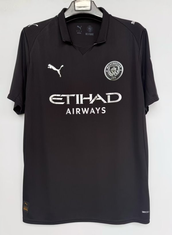 25-26 Man City Away Fans Soccer Jersey