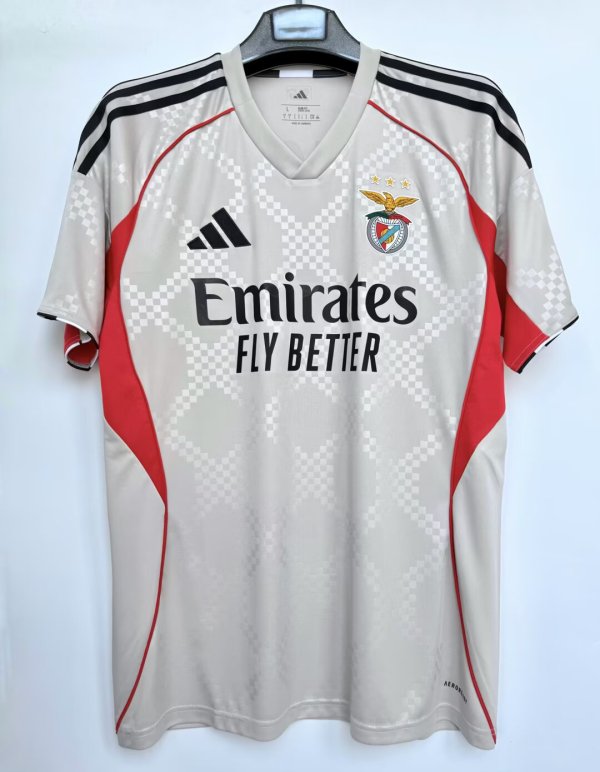 25-26 Benfica Away Fans Soccer Jersey