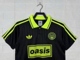 2025 AD Oasis Joint Edition Fluorescent Green Polo Short Sleeve