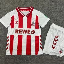 25-26 Koln Home Kids Soccer Jersey 1:1 Thai Quality