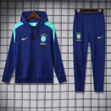 25-26 Brazil Royal blue Hoodie Tracksuit (卫衣套装)