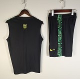 25-26 Brazil High Quality Kids Tank Top And Shorts Suit