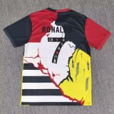 25-26 RONALDO #7 Special Edition Fans Soccer Jersey 1:1 Thai Quality*红黑衣领