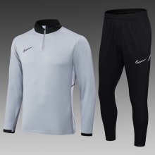 2025 NK Gray Half Pull Tracksuit 