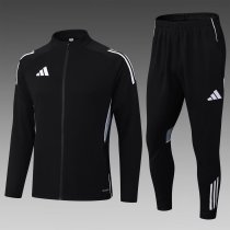 2025 AD Black Jacket Tracksuit 