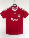2008-2009 LIV Home Retro Soccer Jersey