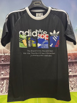 2025 AD Black Casual T-Shirt (三叶AD)