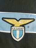 1998-1999 Lazio Away Long Sleeve Retro Soccer Jersey