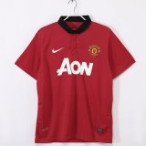 2013-2014 Man Utd Home Retro Soccer Jersey