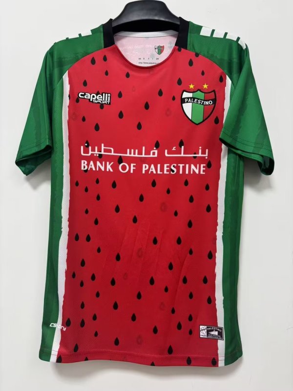 25-26 Palestine Third Fans Soccer Jersey 1:1 Thai Quality