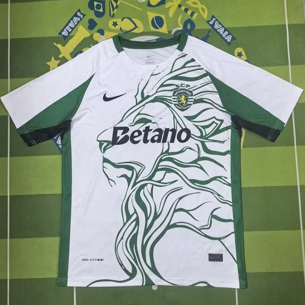 25-26 Sporting Lisbon Special Edition Training shirts 1:1 Thai Quality(狮头)