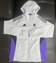 25-26 Germany White Windbreaker