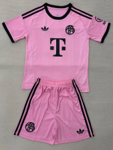 25-26 Bayern Pink Goalkeeper Adult Suit 1:1 Thai Quality