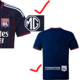 25-26 Lyon Away Player Version Soccer Jersey