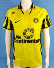 1996-1997 Dortmund Home Retro Soccer Jersey