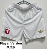 25-26 Lyon Home Player Version Shorts Pants（球员短裤）
