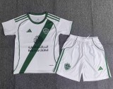 25-26 Al-Ahli Saudi Home Kids Soccer Jersey