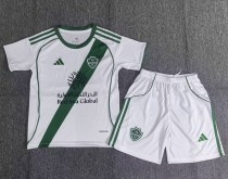 25-26 Al-Ahli Saudi Home Kids Soccer Jersey
