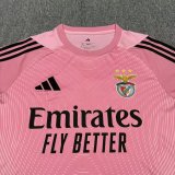 25-26 Benfica Pink GoalKeeper Fans Soccer Jersey