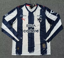 25-26 Monterrey Home Long Sleeve Soccer Jersey (长袖)