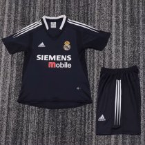 2004-2005 RMA Away Retro Kids Soccer Jersey