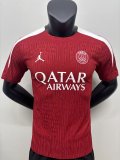 25-26 PSG Red Special Edition Player Version Training shirts