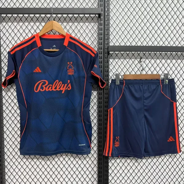 25-26 Nottingham Third Kids Soccer Jersey