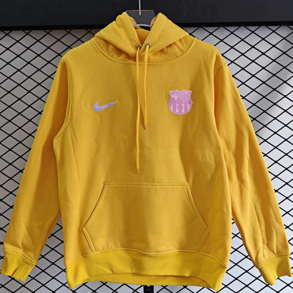 25-26 BAR Yellow Hoody 黄色(加绒)粉标