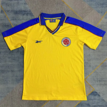 1998 Colombia Home Retro Soccer Jersey