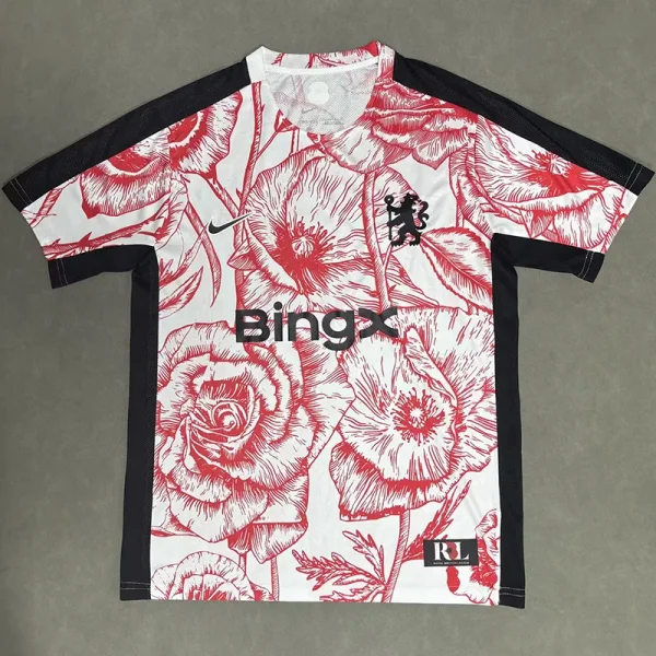 25-26 CHE Pink Red Training shirts