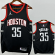 23-24 Rockets DURANT #35 Black Top Quality Hot Pressing NBA Jersey (Trapeze Edition)飞人版